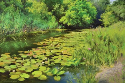 Lilies At Noon by Ruslan Kiprych art print