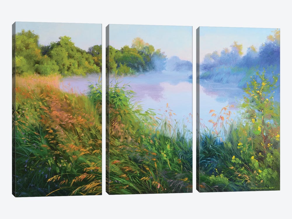 Nostalgia For Summer by Ruslan Kiprych 3-piece Canvas Wall Art