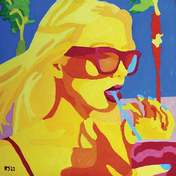 Cali Girl by Randall Steinke wall art