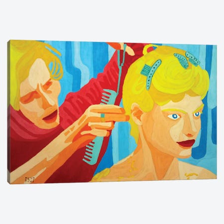 Haircut Canvas Print #RKS8} by Randall Steinke Canvas Wall Art