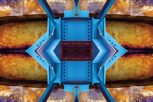 Raymond Kunst: Beautiful Imperfection, Abstract Photomontage by Raymond Kunst