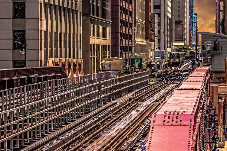 Brown Line El, Washington by Raymond Kunst wall art