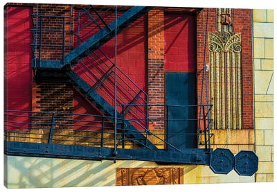 615 S. Wabash Ave. Parking Garage Canvas Art Print - Raymond Kunst