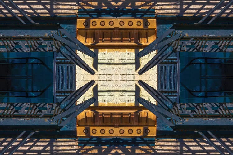 Abstract Photomontage No. 19 by Raymond Kunst canvas print