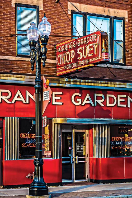 Orange Garden Chop Suey by Raymond Kunst wall art