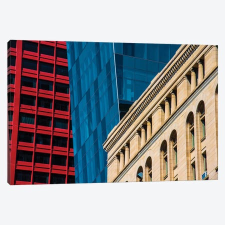 Red, White, & Blue Canvas Print #RKU53} by Raymond Kunst Canvas Wall Art