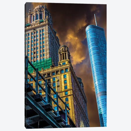 Trump Tower & Jewelers' Building Canvas Print #RKU73} by Raymond Kunst Canvas Art