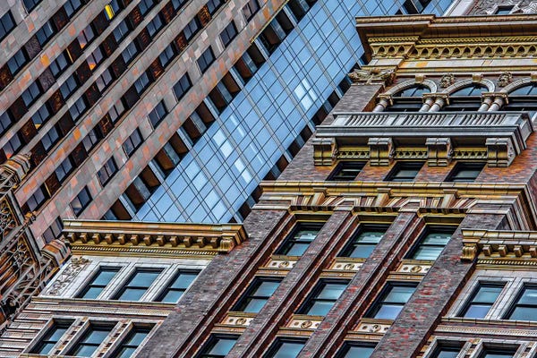 Raymond Kunst: Willoughby And Montgomery Ward Towers by Raymond Kunst