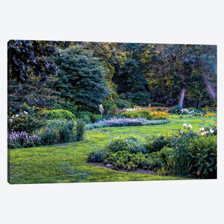 Lincoln Park Stockton And Webster Chicago V2 Canvas Print #RKU85} by Raymond Kunst Canvas Wall Art