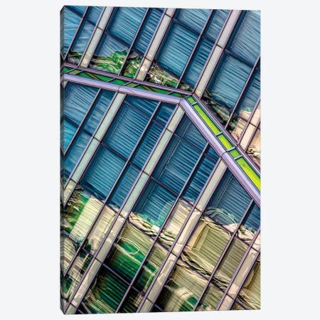 The Wit Hotel In Chicago V2 Canvas Print #RKU89} by Raymond Kunst Art Print