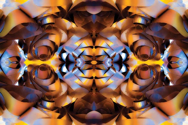 Raymond Kunst: Abstract Photomontage No 17 V2 by Raymond Kunst