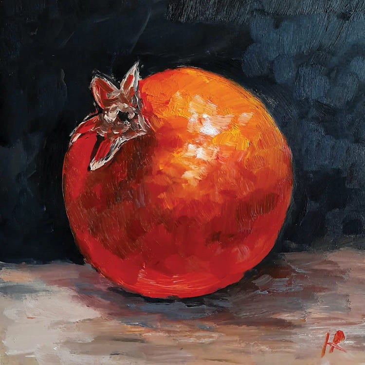 Pomegranate by Romana Khomyn wall art