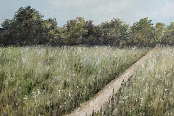 Romana Khomyn: Summer Field by Romana Khomyn