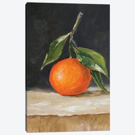 Tangerine Canvas Print #RKY111} by Romana Khomyn Canvas Art Print