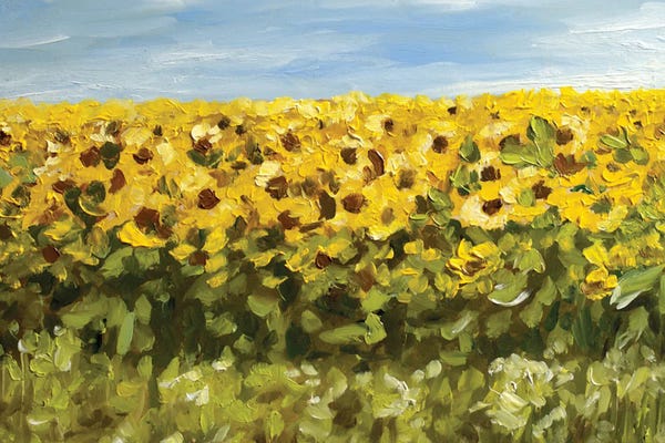 Sunflowers Landscape