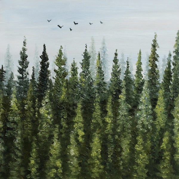 Romana Khomyn: Rustic Forest by Romana Khomyn