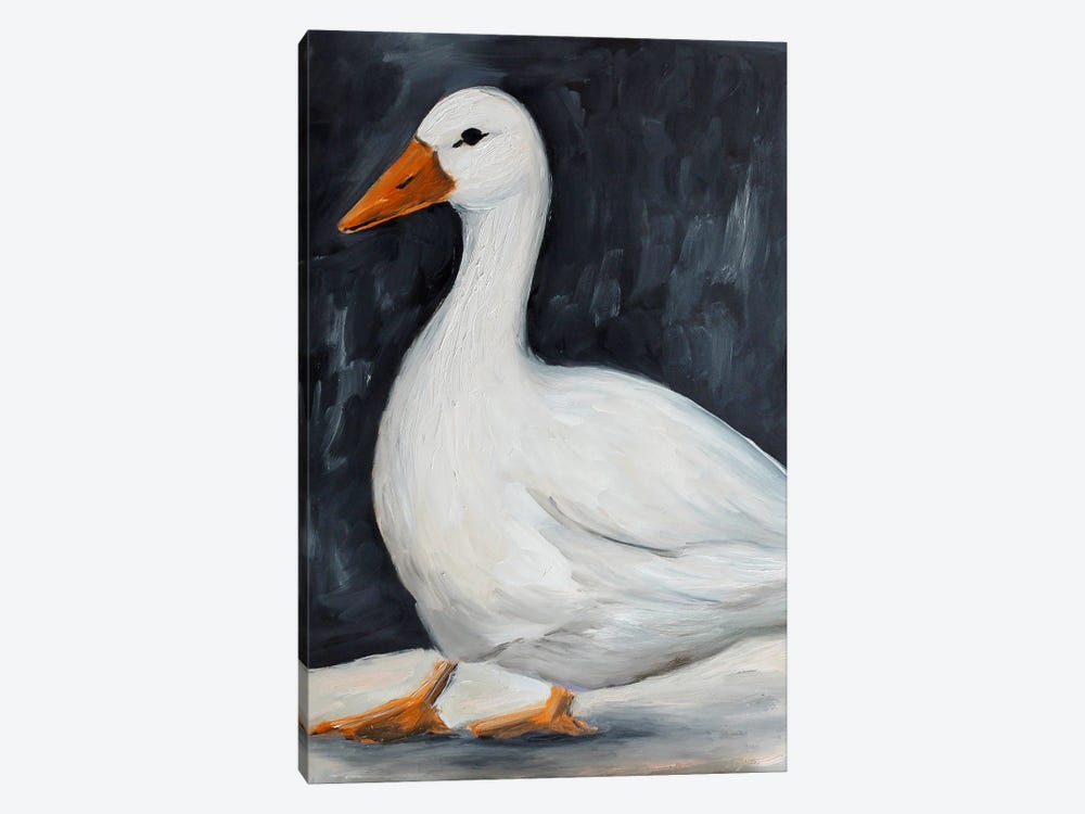 Duck Painting by Romana Khomyn 1-piece Canvas Print