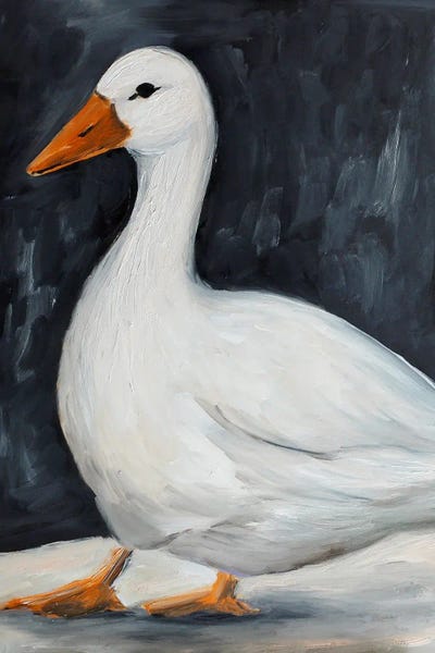 Romana Khomyn: Duck Painting by Romana Khomyn