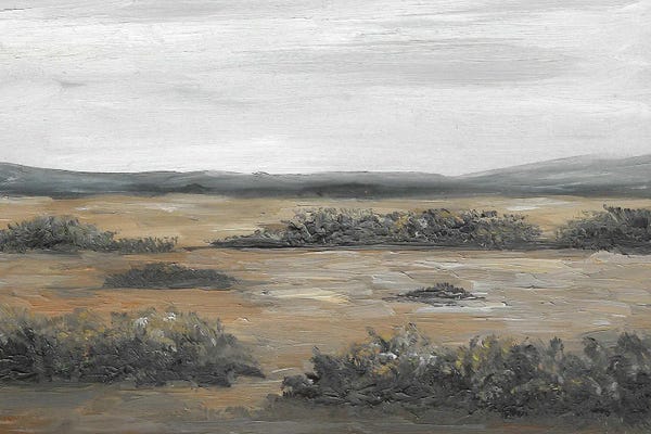Romana Khomyn: Countryside Landscape by Romana Khomyn