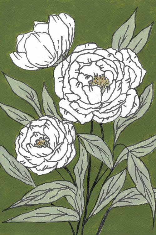 Peony Painting