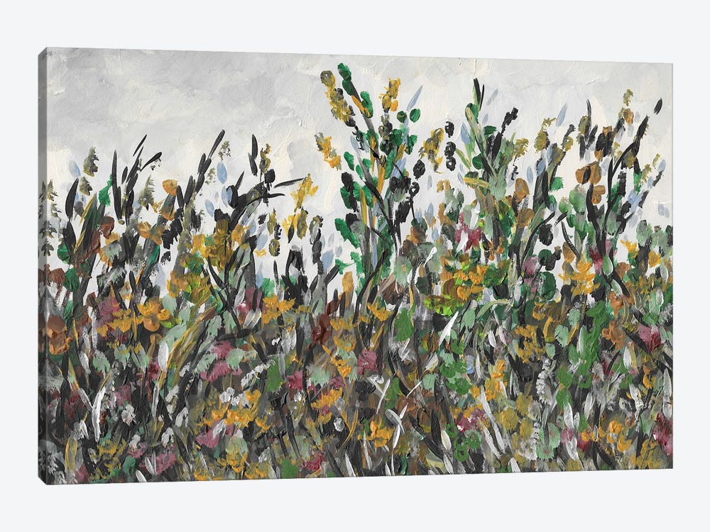 Autumn Wildflowers by Romana Khomyn 1-piece Canvas Print
