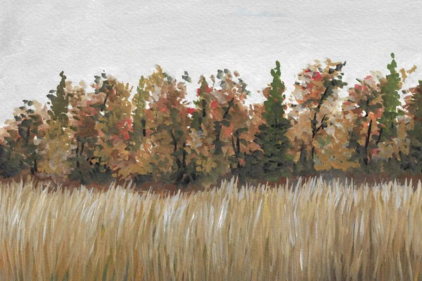 Romana Khomyn: Autumn Landscape II by Romana Khomyn