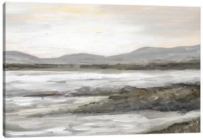 Sunset Seascape Canvas Art Print - Cottagecore Goes Coastal