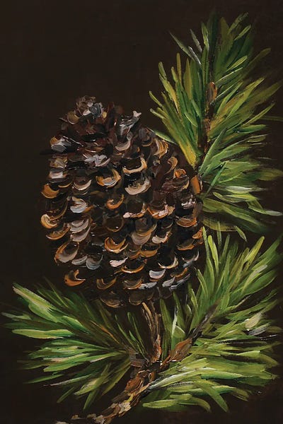 Romana Khomyn: Pine Cone by Romana Khomyn