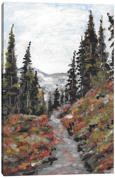 Autumn Landscape Canvas Art Print - Romana Khomyn