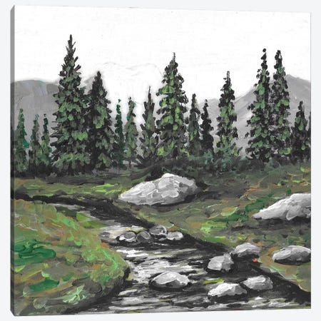 Great Smoky Mountains Canvas Print #RKY34} by Romana Khomyn Canvas Art Print