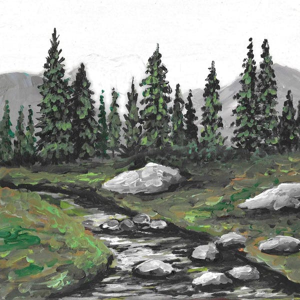 Lakehouse Décor: Great Smoky Mountains by Romana Khomyn