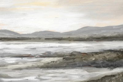 Minimalist Lake by Romana Khomyn canvas print