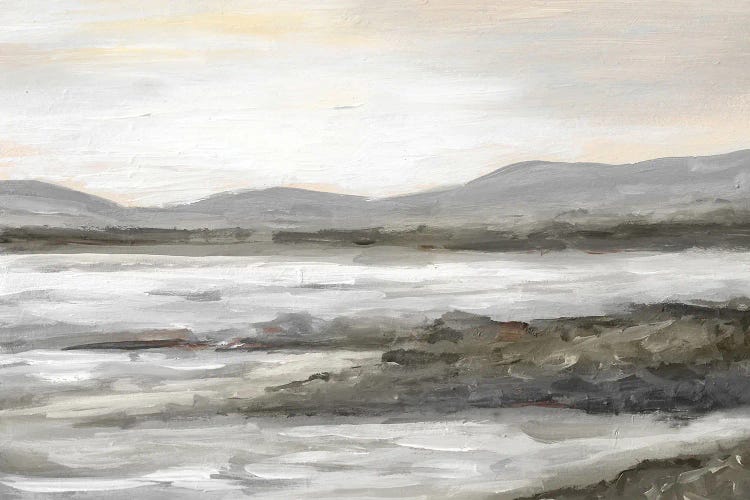 Minimalist Lake by Romana Khomyn wall art