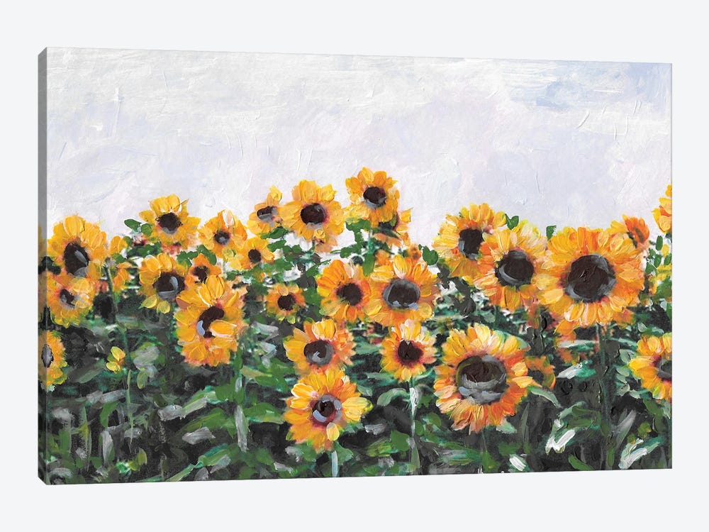 Autumn Sunflowers by Romana Khomyn 1-piece Canvas Art