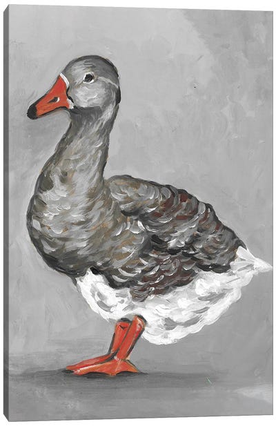 Goose Canvas Art Print - Romana Khomyn