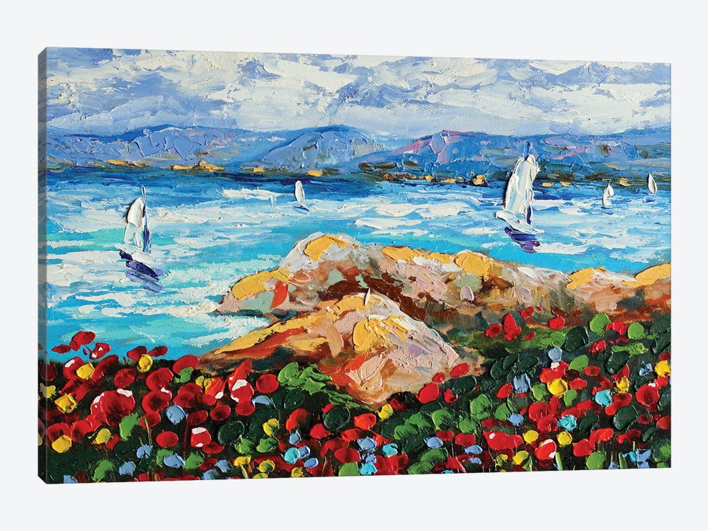 Big Sur by Romana Khomyn 1-piece Canvas Art
