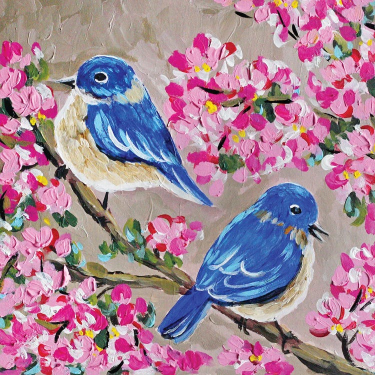 Bluebird by Romana Khomyn wall art