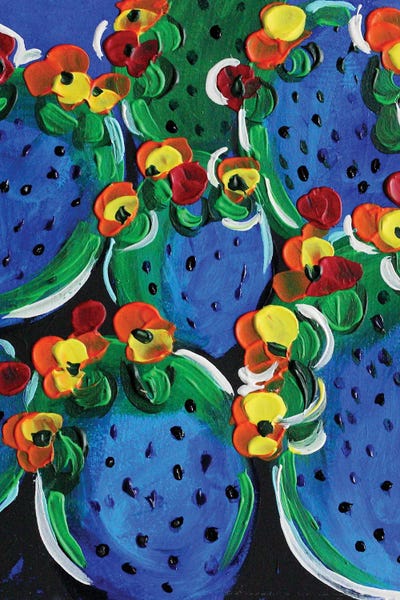 Cactus by Romana Khomyn framed wall art