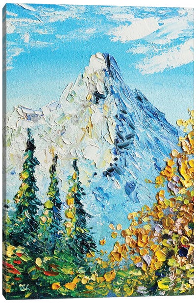 Grand Teton Canvas Art Print - Teton Range Art