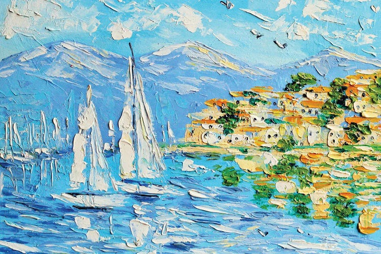 Italy Coast by Romana Khomyn wall art