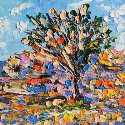 Joshua Tree by Romana Khomyn framed wall art