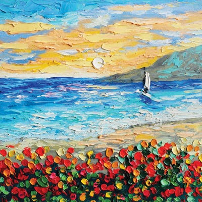 Laguna Beach by Romana Khomyn canvas print