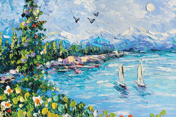 Romana Khomyn: Lake Tahoe by Romana Khomyn