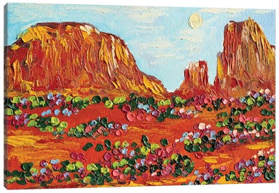 Monument Valley Canvas Art Print - Romana Khomyn