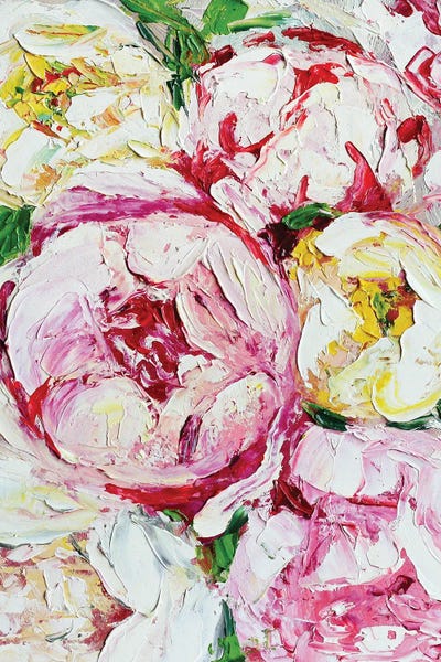 Romana Khomyn: Pink Peony by Romana Khomyn