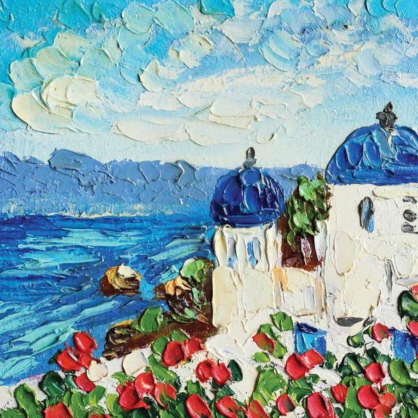 Santorini: Santorini by Romana Khomyn