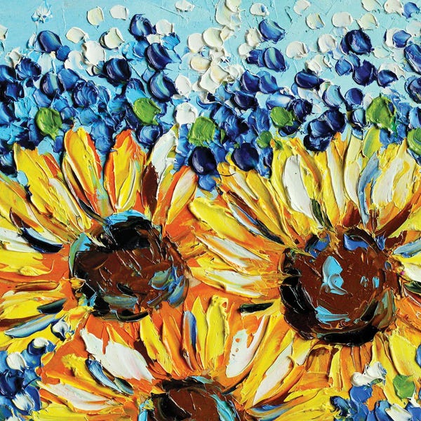 Romana Khomyn: Sunflower by Romana Khomyn