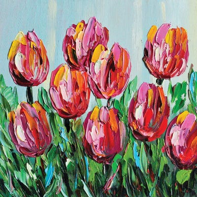 Tulip by Romana Khomyn framed wall art
