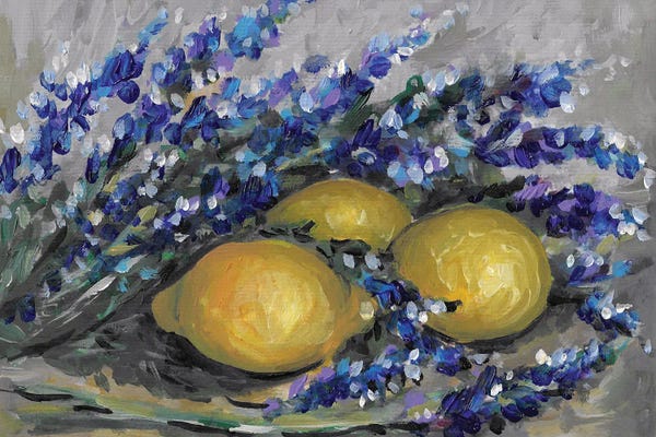 Romana Khomyn: Lavender Lemon by Romana Khomyn