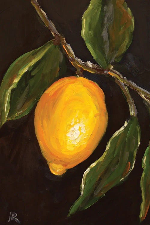 Lemon Tree by Romana Khomyn wall art